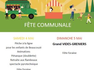 Fête communale Beaucouzé son Vide-greniers Maine et Loire