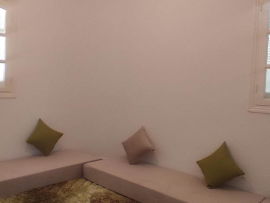 Location 1 appartement 2 chambres meublé houmt-souk Medenine Tunisie