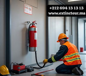 Maroc Sécurité incendie extincteurs certifiés