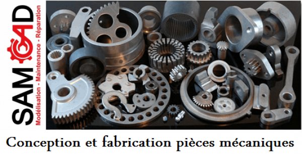 Conception fabrication des pièces mécaniques Nabeul Tunisie