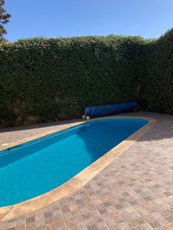 terrasse arriere avec piscine