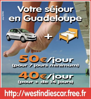 Location Chambre chez l'habitant tarif dégressif Gosier Guadeloupe