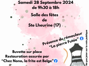 Annonce Puces Coutures Loisirs créatifs Sainte-Lheurine Charente Maritime
