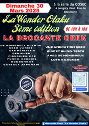 La Brocante GEEK  La Wonder Otaku