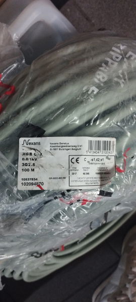 Annonce 100 mt câble 3G pour 120€ Charleroi Belgique
