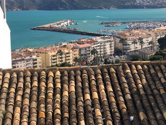 Vue de la terrasse panoramique