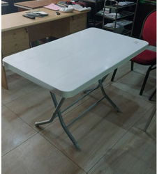 table 1m20cm blanc