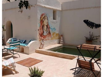 villa avec piscine à louer à Djerba