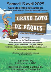 LOTO PÄQUES FC ROSHEIM Bas Rhin