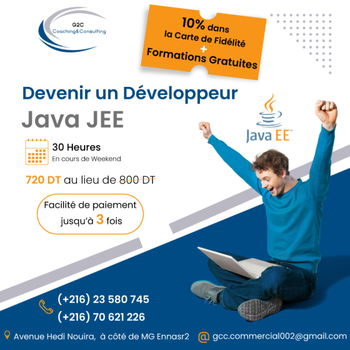 Annonce Formation Java JEE L'Ariana Tunisie