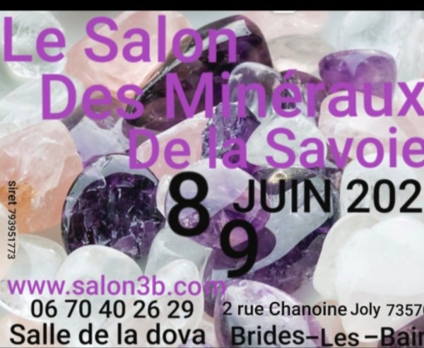 Salon des minéraux Savoie Brides-les-Bains