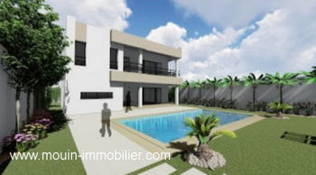 Vente VILLA COCO Birbouregba c Hammamet Tunisie