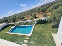 piscine et jardin
