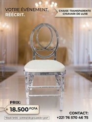 Chaise cristal napoleon
