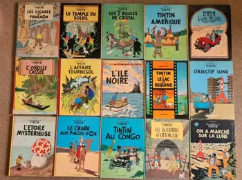 bande dessinée TINTIN Epinal Vosges