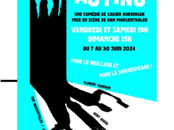 Annonce ACTING Xavier Durringer Paris