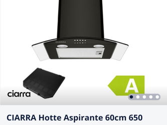 Photo hotte montée