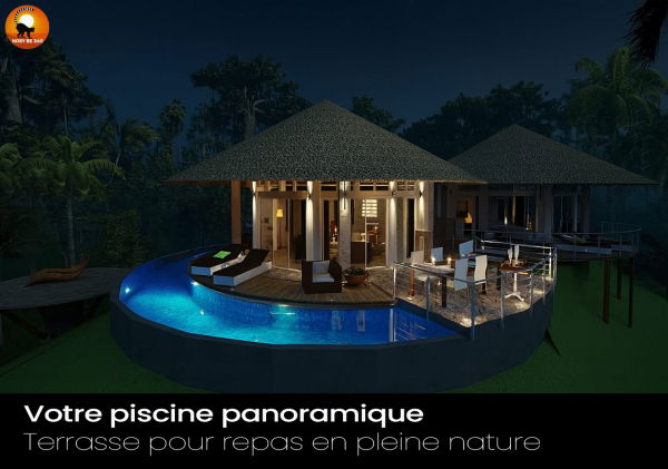 Soirées tropicales dans un décor de rêve