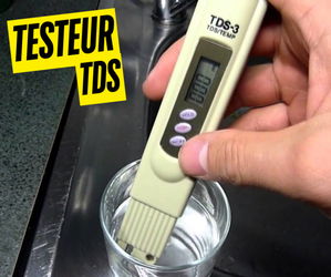 Vérifiez votre eau avant de la consommer