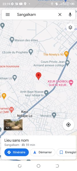 Vente Terrain 225m2 keur Ndiaye lo Dakar Rufisque Sénégal