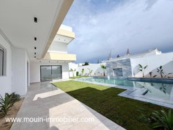 villa avec piscine neuve à vendre à Hammamet zone sindbed