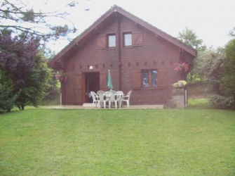 location chalet bois Corrèze Camps-Saint-Mathurin-Léobazel