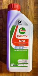 Huile moteur synthétique Castrol GTX 0W-16