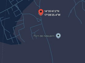 terrains 200 mètres carrés  à vendre à Ndayane
