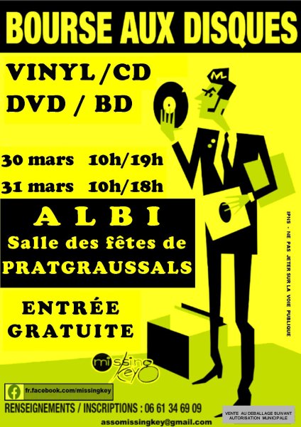 BOURSE AUX DISQUES VINYL CD DVD & BD Albi Tarn