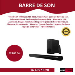BARRE SON SONY TECNOLUX Dakar Sénégal