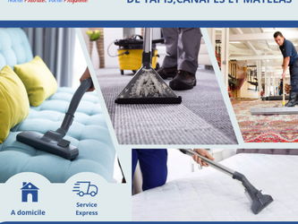 SERVICE NETTOYAGE PROFESSIONNEL POUR MATELAS CANAPÉS MOQUETTES Dakar