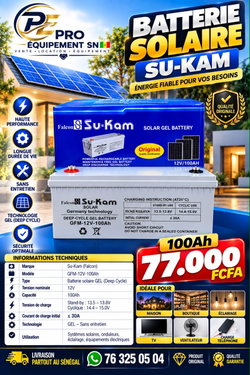 BATTERIE SOLAIRE