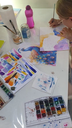 aquarelle enfant