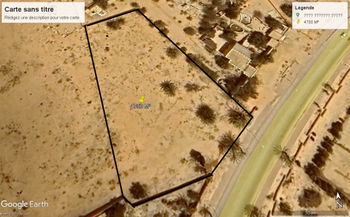 Vente Terrain Zone Touristique Djerba Tunisie