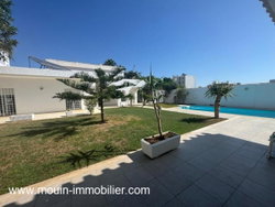 Villa de plein pieds à louer à Hammamet