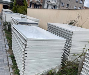 Cassettes de façade en aluminium