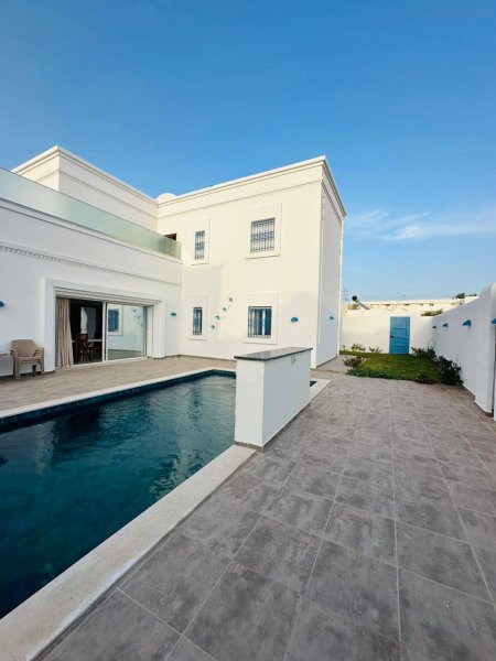 location villa piscine djerba midoun tunisie