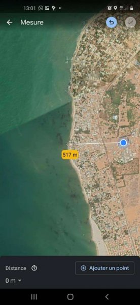 Vente Des terrains ngaparou non loin mer Saly Portudal Sénégal
