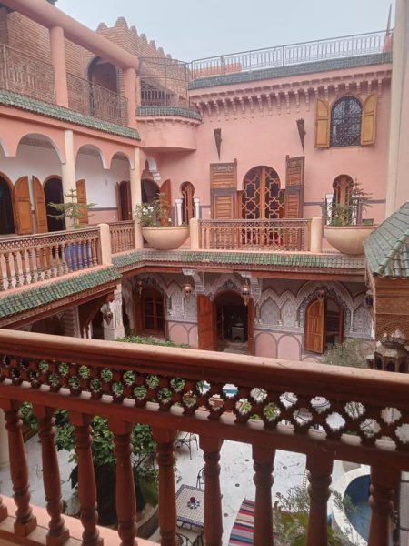 Location riad maison d'hôtes Marrakech Maroc