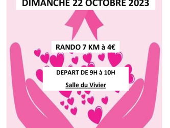 marche pour octobre rose Huisseau-sur-Mauves Loiret