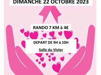 marche pour octobre rose Huisseau-sur-Mauves Loiret
