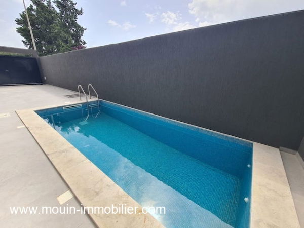 location annuelle appartement avec piscine à hammamet