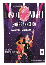 SOIREE ANNEE 80 FRESNES SUR MARNE