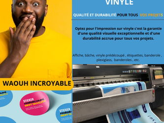 IMPRESSION SUR VINYLE