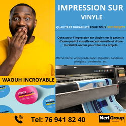 IMPRESSION SUR VINYLE