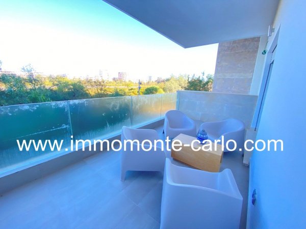 Luxueux appartement meublé sans vis-à-vis l'orangeraie Souissi Rabat