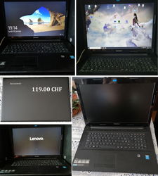 Annonce Portable Lenovo B CIU 500GB 4GB 17 3IN DVDRW W7/P FR Lausanne