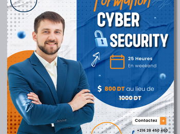 Annonce Formation Cyber Security Tunis Tunisie