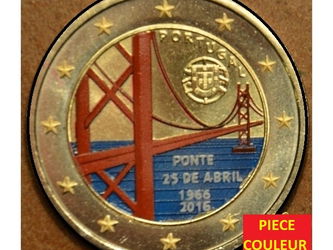 PIECES 2 EUROS ANNEE 2016 COULEUR COMMEMORATIVES NEUVES Rochefort Charente Maritime
