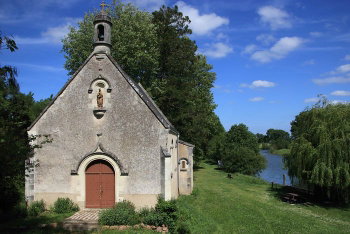 Exposition chapelle Notre Dame des Eaux Cheffes Maine et Loire